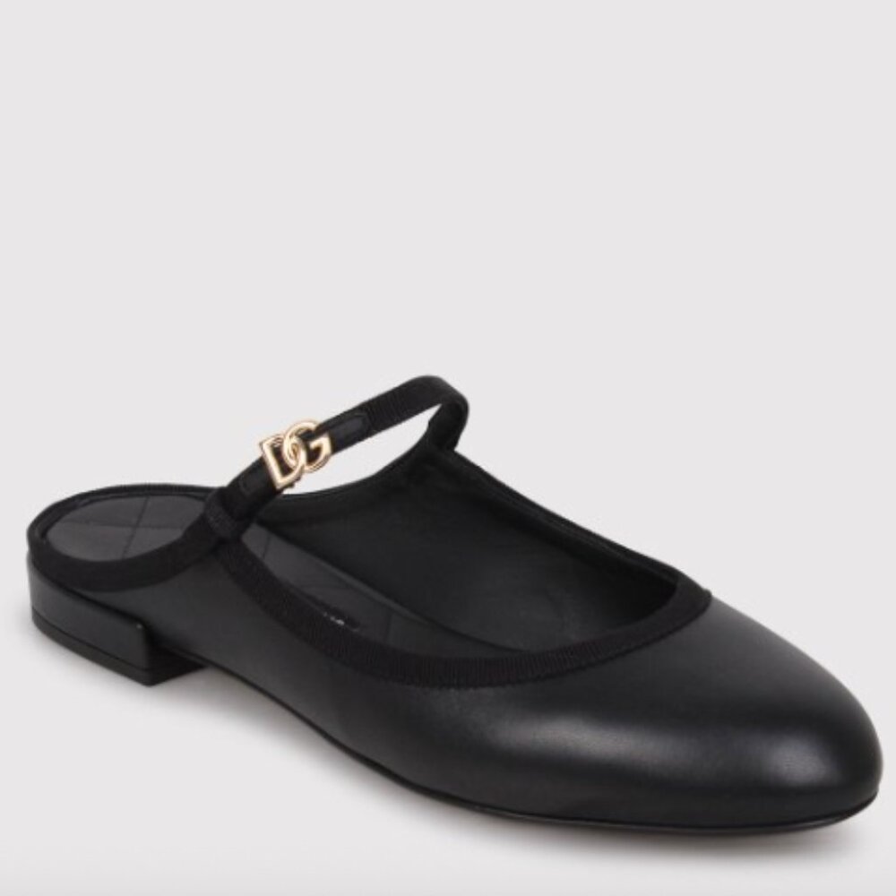 Dolce & Gabbana Nappa Vally Mules Sz.40 - with Box!